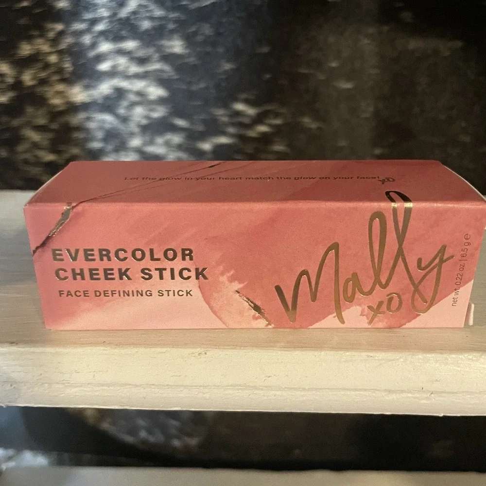 MALLY BEAUTY Evercolor Cheek Stick In ROSE &‎ SHINE New In Box
